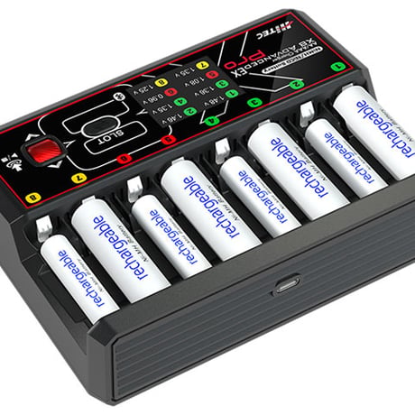hitec 44368 AA/AAA Charger X8 Advanced EX Pro