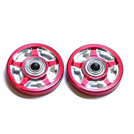 CNC加工 オールアルミベアリングローラー (13mm)