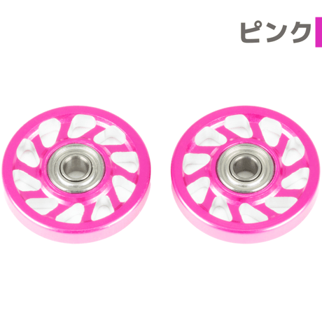 【スパイラル】CNC加工 オールアルミベアリングローラー (13mm)#アルマイト #mindev