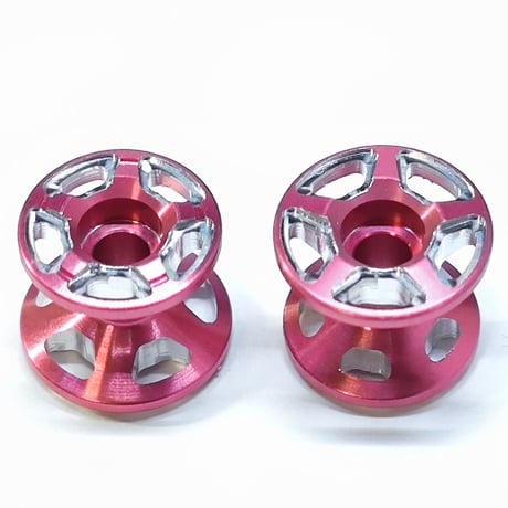 CNC加工 2段アルミローラーセット(13-12mm) #アルマイト #CNC加工