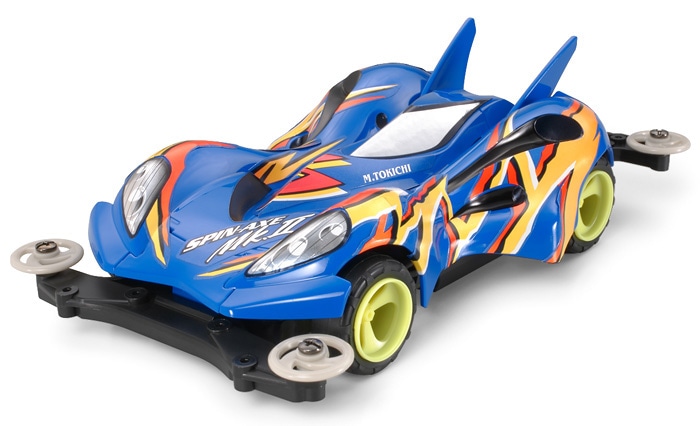 ミニ四駆 スピンアックスMk.II ボディ・ステッカー #mini4wd #ミニ四駆