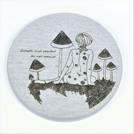 【デザフェス56販売品】rokoさんデザイン　珪藻土コースター