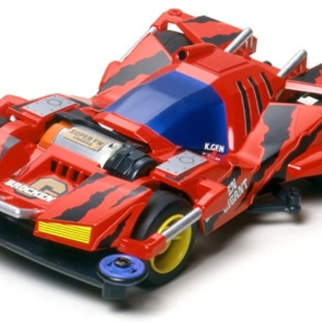 ミニ四駆 スーパーFMシャーシ 緑　（深緑・濃緑） ブロッケンギガント #mini4wd #ミニ四駆