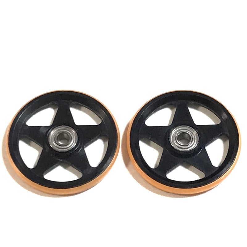 3本スポーク】プラリング付 アルミベアリングローラー (17mm