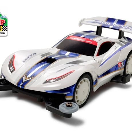 ミニ四駆 中径ローハイトホイール ディッシュ （穴ありタイプ） ホワイト #mini4wd #ミニ四駆 #アビリスタ
