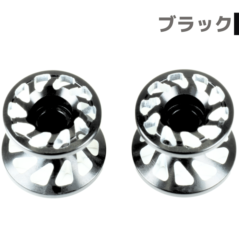 スパイラル】CNC加工 2段アルミローラーセット(13-12mm