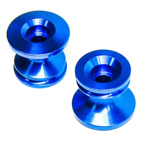 ゴムリング付 2段アルミローラーセット (13-12mm)