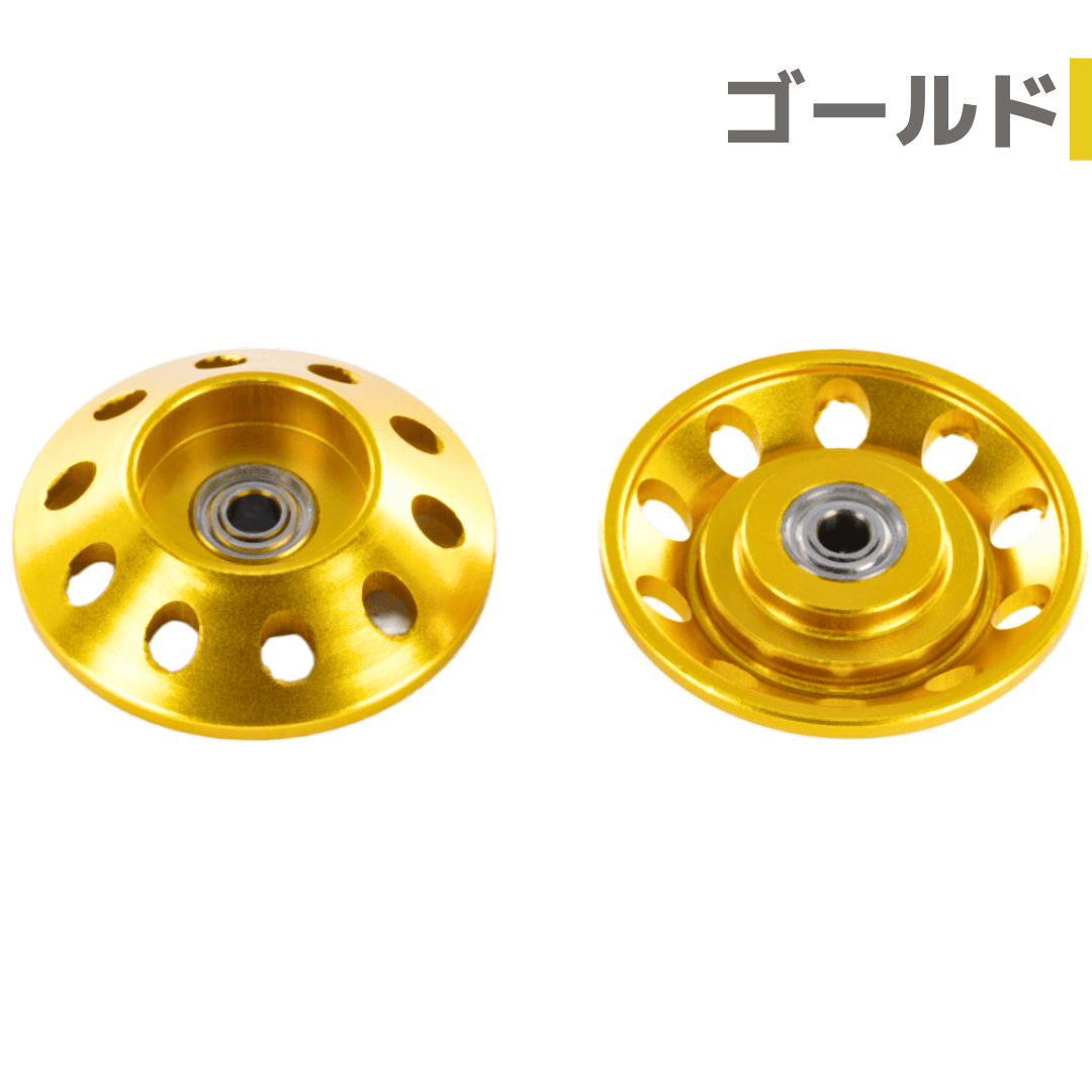 アルマイト加工】HG 軽量19mmオールアルミベアリングローラー