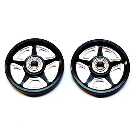【A-STAR】CNC加工 オールアルミベアリングローラー (17mm)