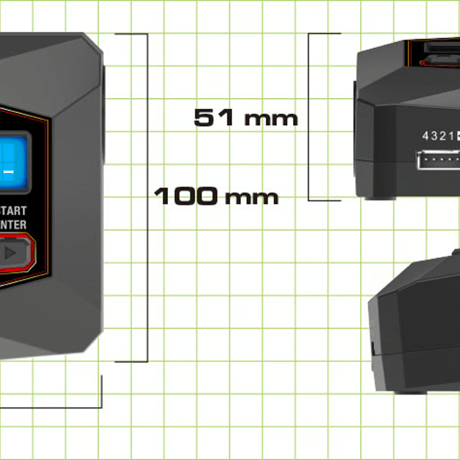 hitec 44306-BLK X1 PocketⅡBlack