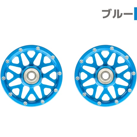 【Yスポーク】CNC加工 オールアルミベアリングローラー (19mm)