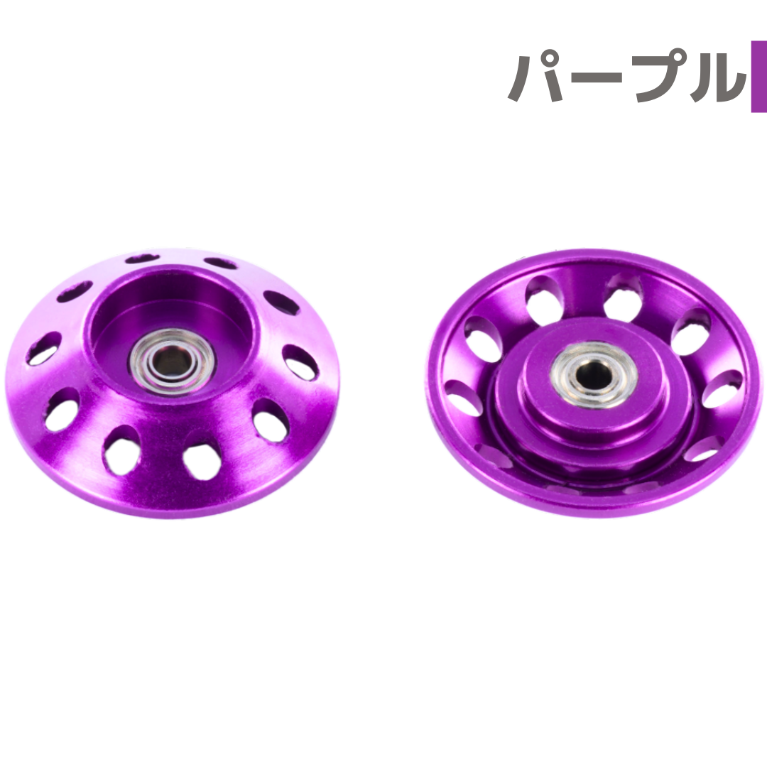 アルマイト加工】HG 軽量19mmオールアルミベアリングローラー