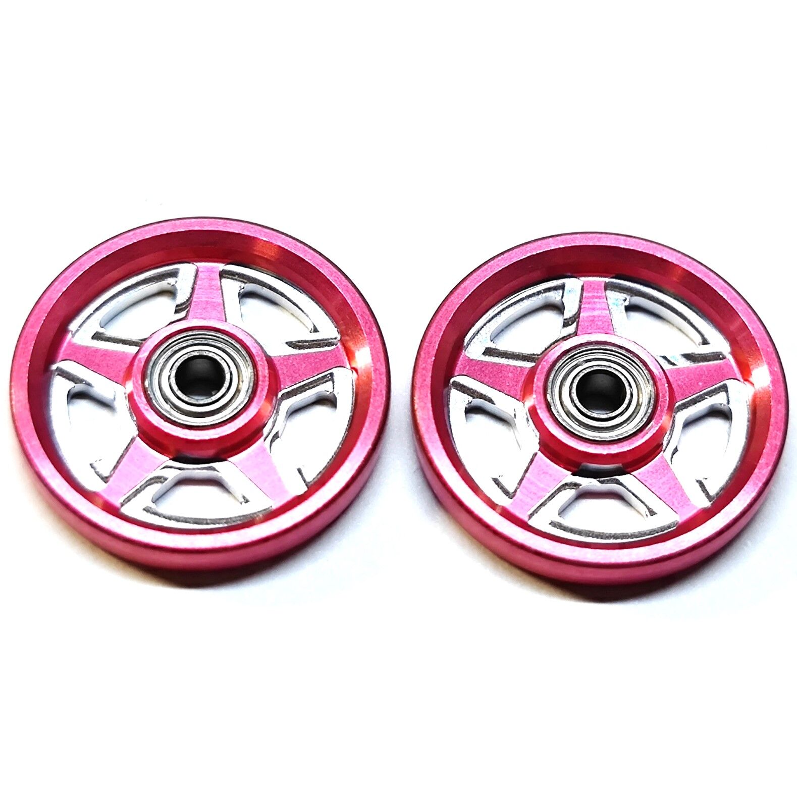 A-STAR】CNC加工 オールアルミベアリングローラー (17mm) | mindev(み
