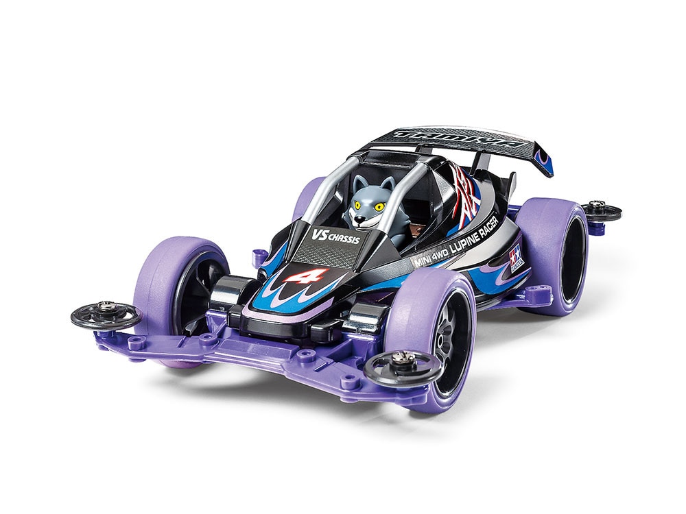 ミニ四駆 大径ホイール 5本スポーク ブラック #mini4wd #ミニ四駆