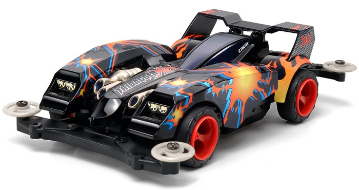 ミニ四駆 小径ホイール 3本スポーク レッド #mini4wd #ミニ四駆
