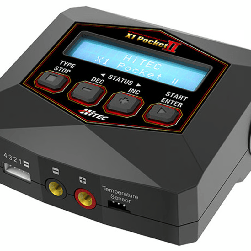 hitec 44306-BLK X1 PocketⅡBlack | mindev(みんでぶ)