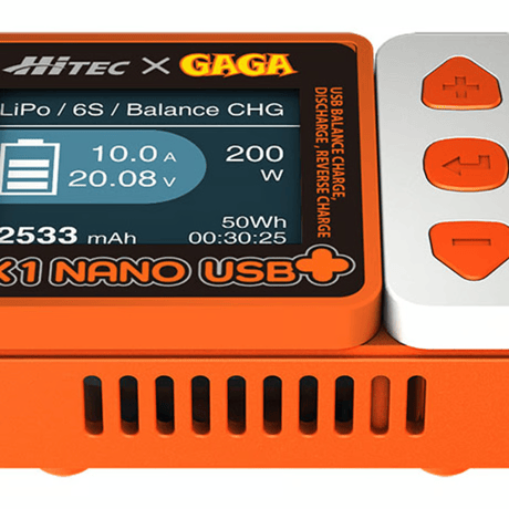 hitec 44362 X1 NANO USB プラス GAGAバージョン