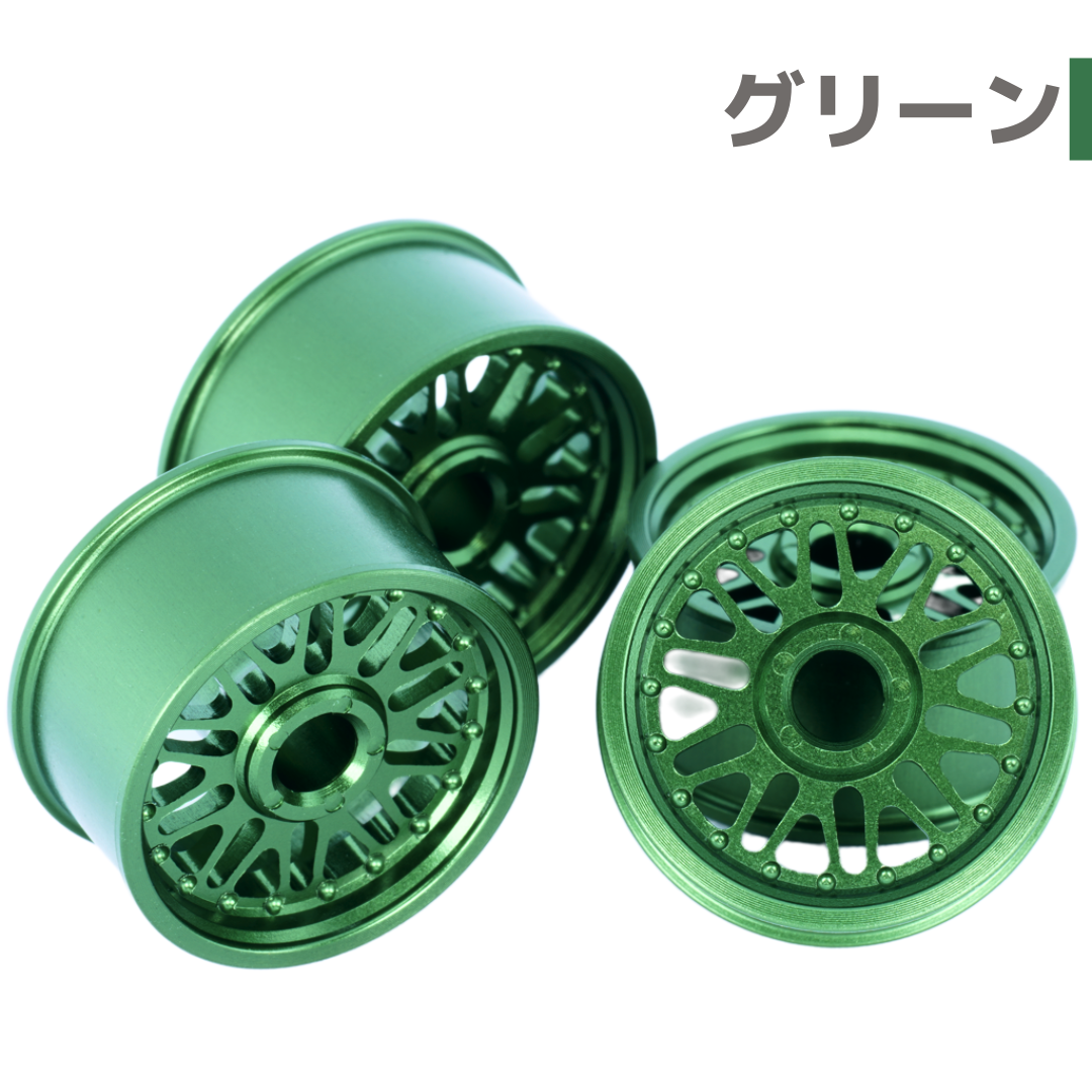 ミニ四駆 アルミホイール　加工品 Amazon.co.jp: ミニ四駆 加工アルミホイール黒赤 : ホビー