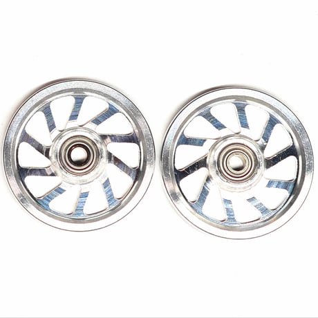 【スパイラル】CNC加工 オールアルミベアリングローラー (19mm)