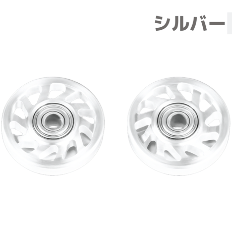 【スパイラル】CNC加工 オールアルミベアリングローラー (13mm)#アルマイト #mindev