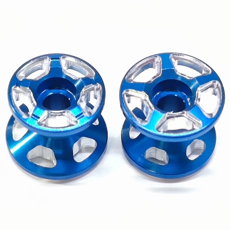 CNC加工 2段アルミローラーセット(13-12mm) #アルマイト #CNC加工
