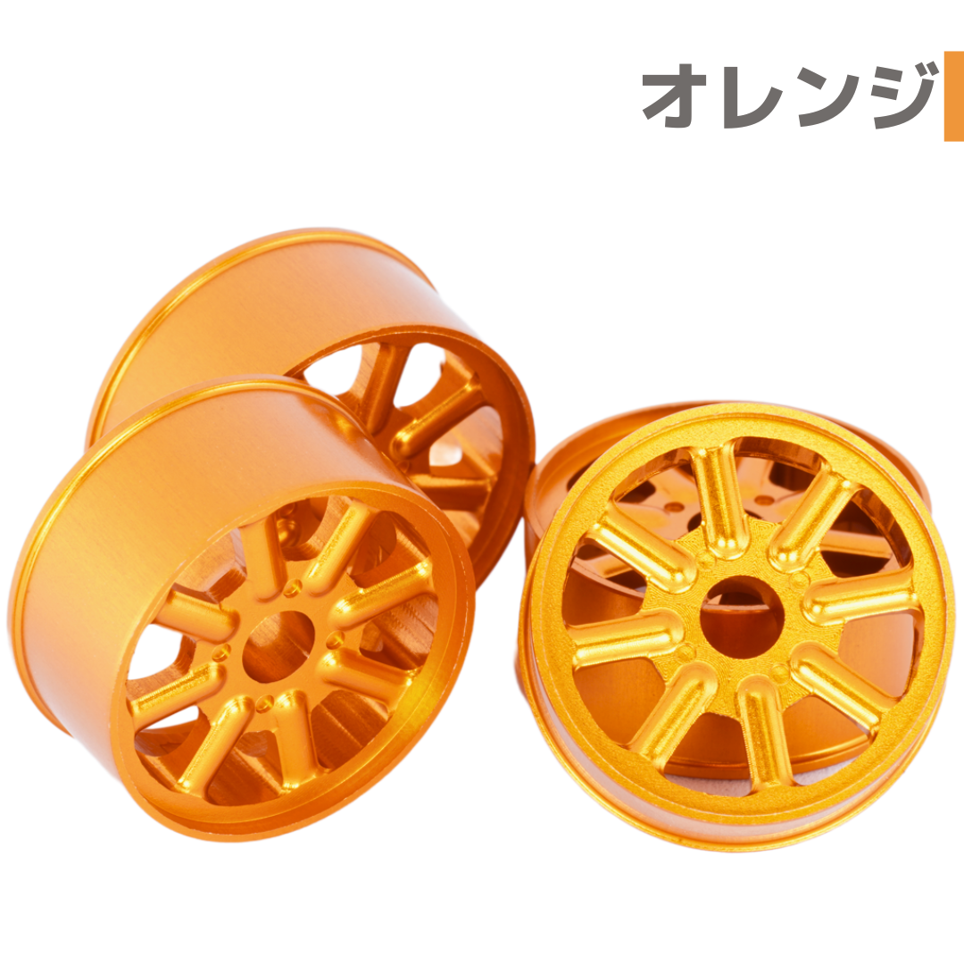 EIGHT SPOKE】CNC加工 HG ローハイト用ヘビーアルミホイールⅡ