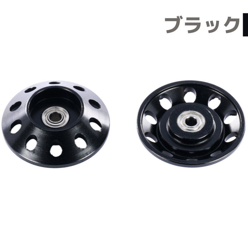 アルマイト加工】HG 軽量19mmオールアルミベアリングローラー
