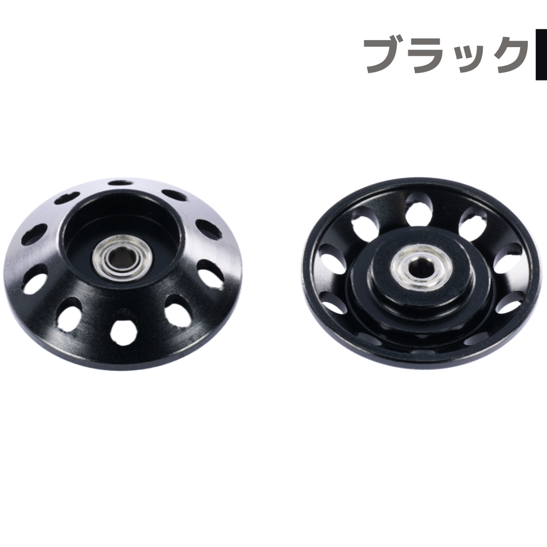 アルマイト加工】HG 軽量19mmオールアルミベアリングローラー