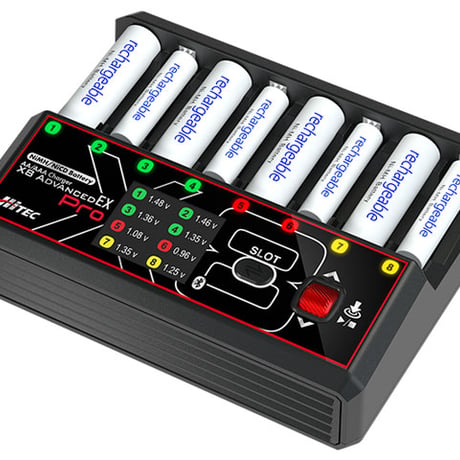 hitec 44368 AA/AAA Charger X8 Advanced EX Pro