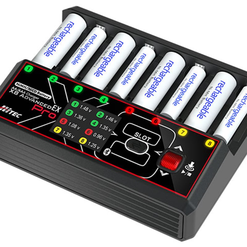 hitec 44368 AA/AAA Charger X8 Advanced EX Pro |