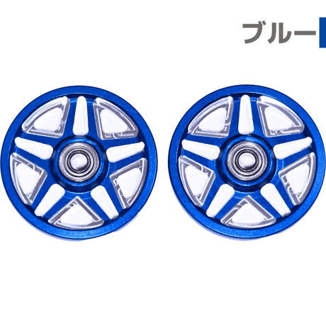 【A-STAR】CNC加工 オールアルミベアリングローラー (19mm)