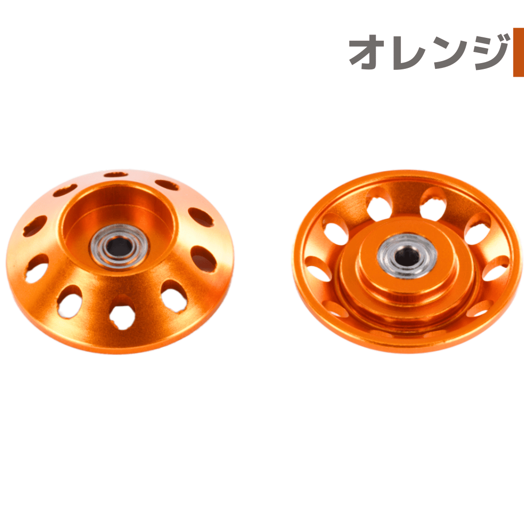 アルマイト加工】HG 軽量19mmオールアルミベアリングローラー