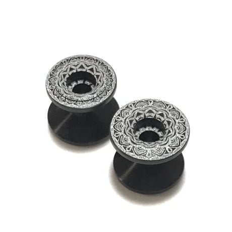 【曼荼羅柄】 2段アルミローラーセット (13-12mm)