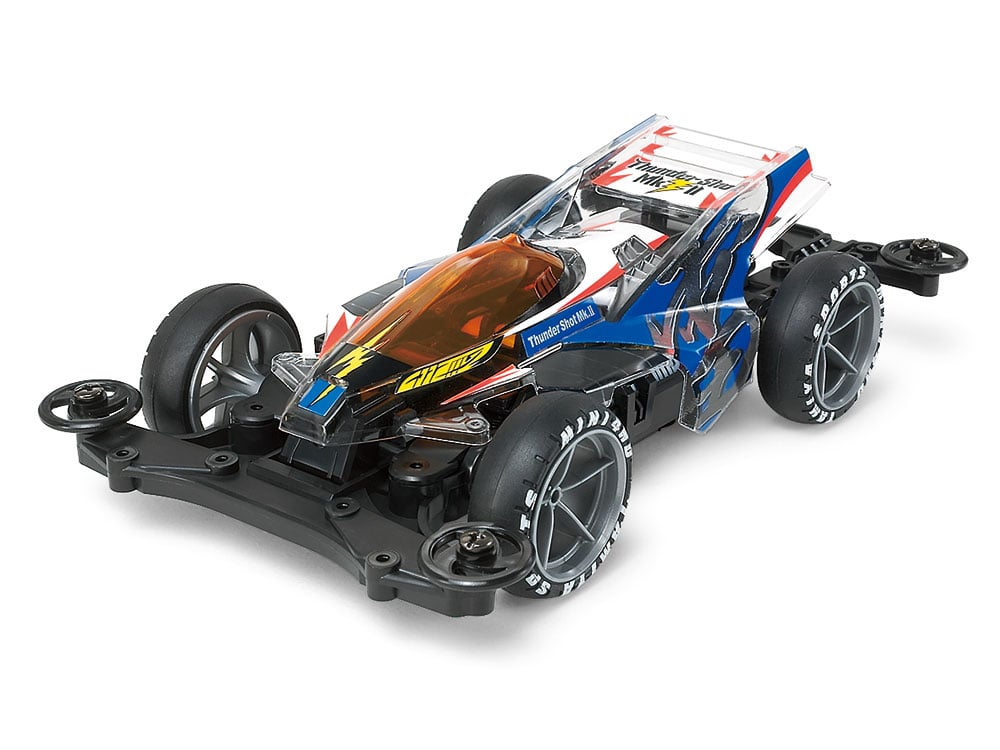 ミニ四駆 サンダーショットMk.II ブラックスペシャル 説明書欠品 サンダーショット Mk.II クリヤースペシャル（ポリカボディ）#mini4wd