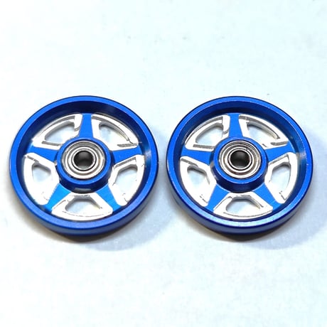 【A-STAR】CNC加工 オールアルミベアリングローラー (17mm)