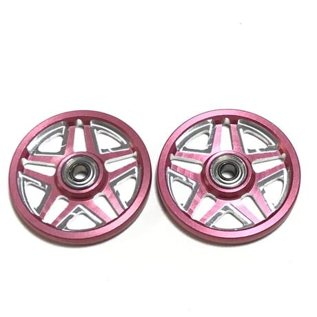 【A-STAR】CNC加工 オールアルミベアリングローラー (19mm)