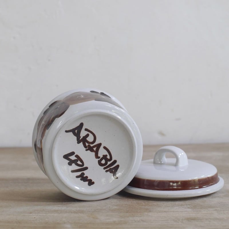 Vintage品】アラビア ARABIA ロスマリン Rosmarin シュガー Vintage品】アラビア ARABIA ロスマリン Rosmarin シュガー