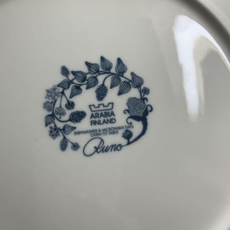 Vintage品】アラビア ARABIA ルノ Runo バタフライ Butterfly
