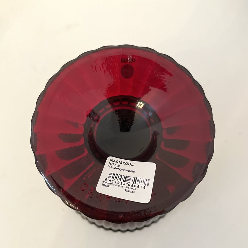 マリメッコ イッタラ マリボウル レッドガーネット 北欧アラビア