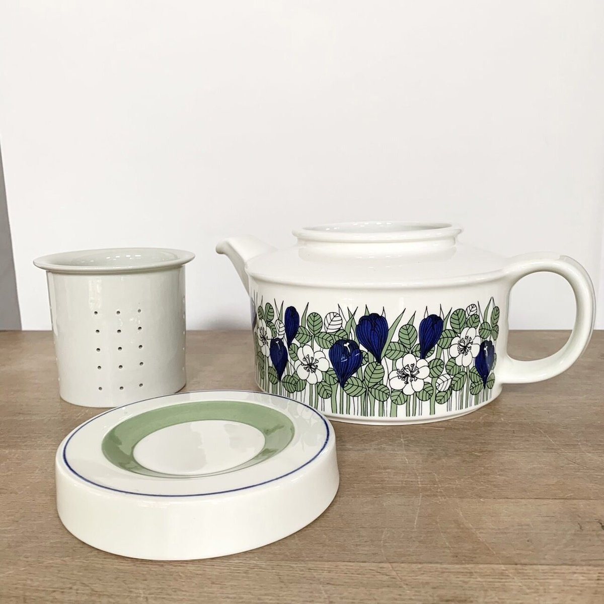 アンティーク アラビア　クロッカス ティーポットカラー Vintage品】アラビア ARABIA クロッカス Krokus ティーポット