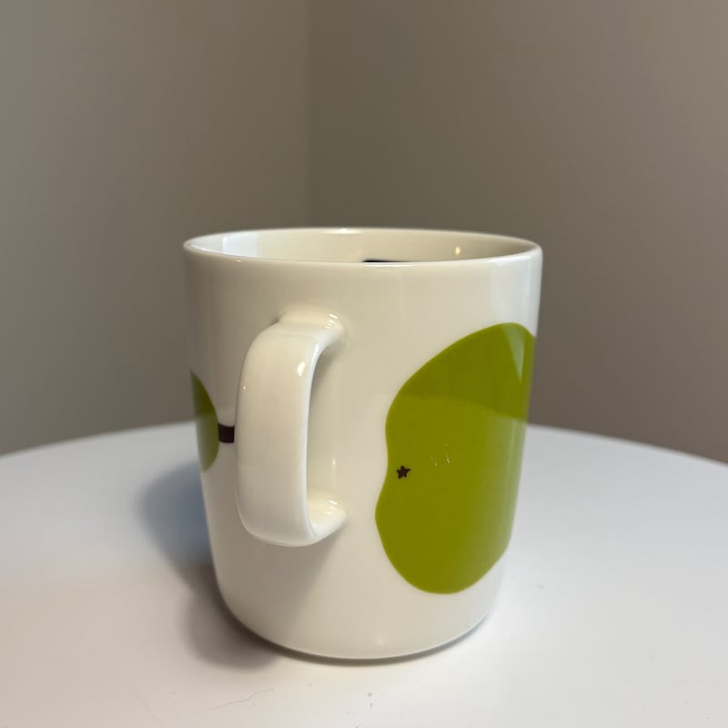 新品】マリメッコ marimekko パーリナ PAARYNA 洋梨 マグカップ 400ml