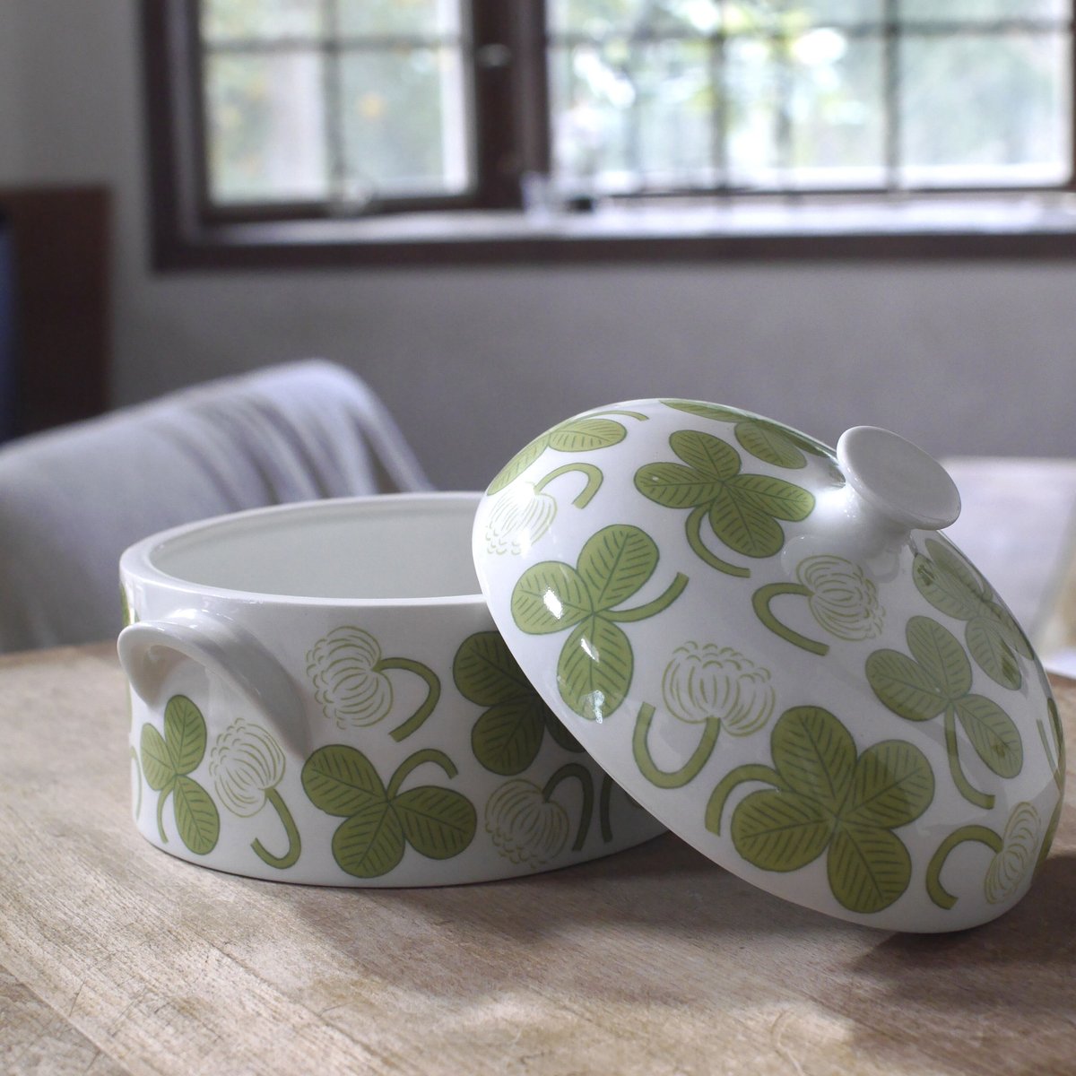 【USED】ARABIA アラビア　アネモネ　キャセロール ARABIA - 【美品】アラビア ARABIAアネモネANEMONEキャセロール