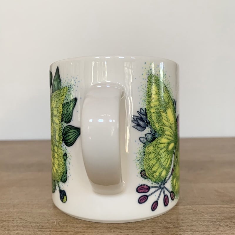 ルノ バタフライ 26cm プレート アラビア Runo ARABIA 専用アラビア