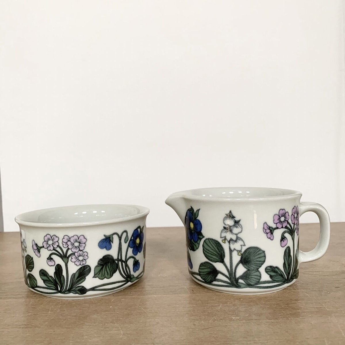 Vintage品】アラビア ARABIA フローラ Flora シュガー＆クリーマー | S