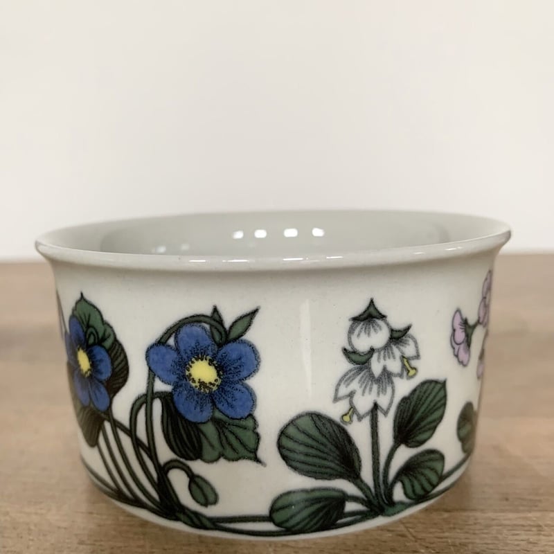 北欧ヴィンテージ＊ARABIA アラビア 小さい花 シュガーポット＆クリーマー