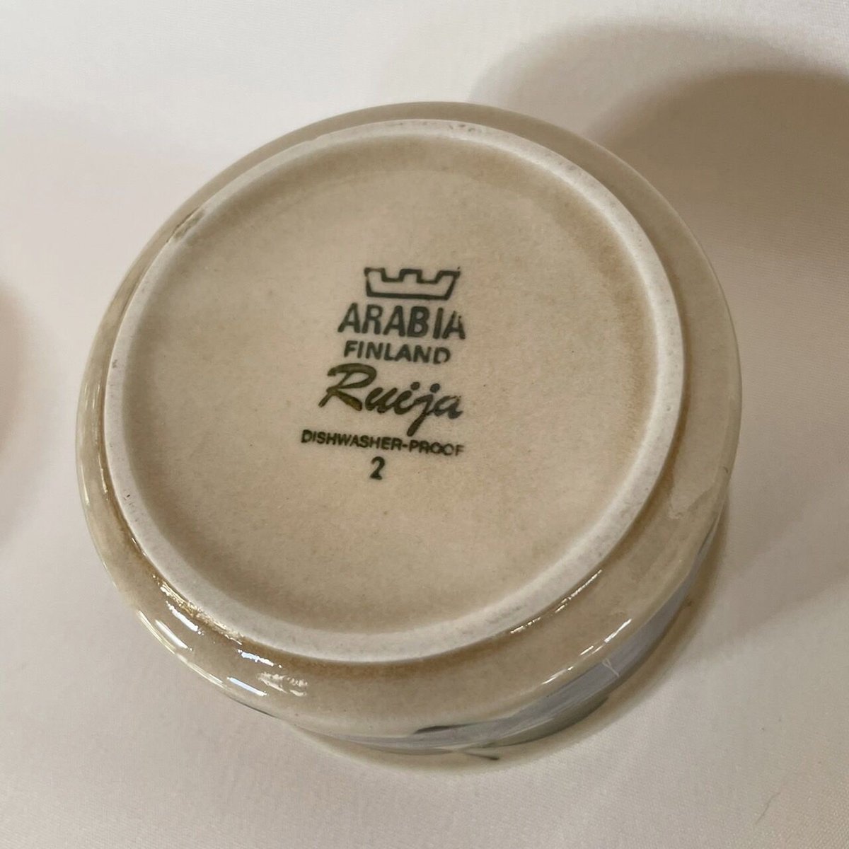 Vintage品】アラビア ARABIA ルイヤ ルイージャ Ruija シュガー