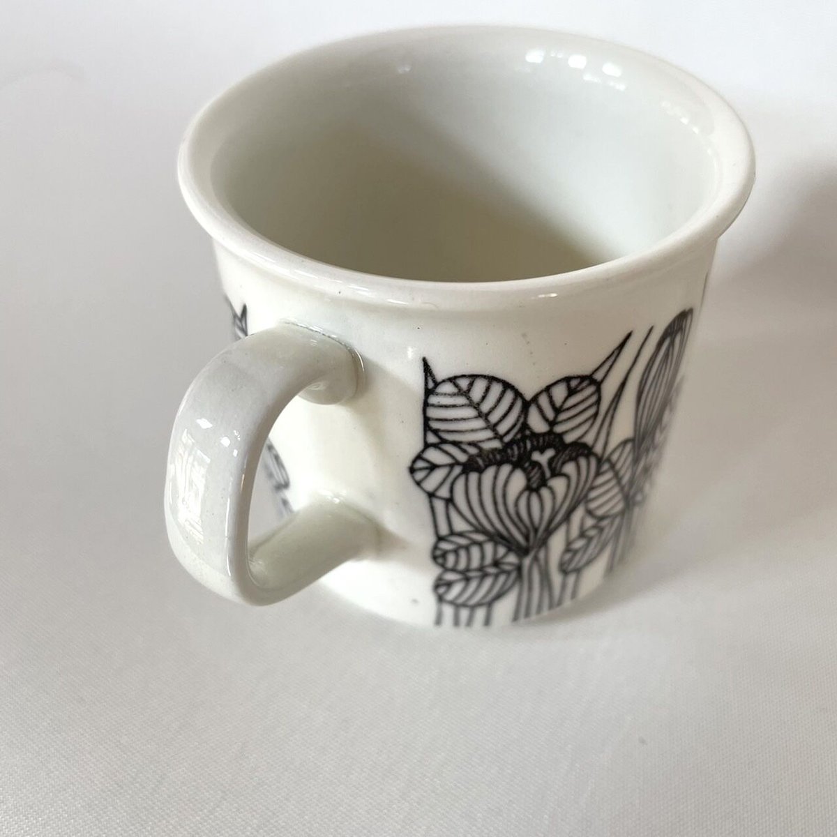 ARABIA - アラビア クロッカス カップアンドソーサー Arabia Krokus coffee cup saucer / アラビア クロッカス