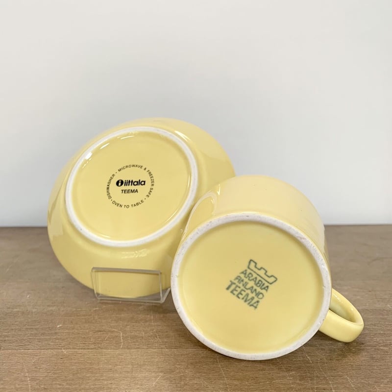 アラビア　ティーマ➕イッタラ　ティーマ　4枚セット イッタラ（iittala） ティーマ マグカップ＆プレート 4点セット