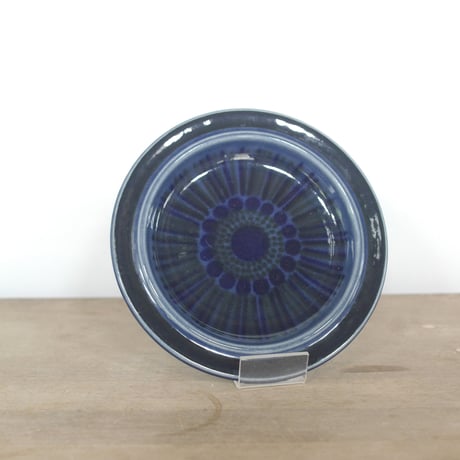 ARABIA ブルーコスモス/ Kosmos 16cmプレート② ARABIA Kosmos/コスモス ブルー プレート 16cm (2) - 北欧