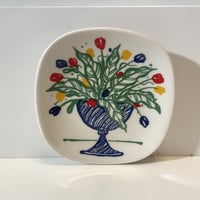 Vintage品】フィネル FINEL 青い花 Sinivuokko 琺瑯 片手鍋 ホーロー